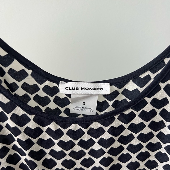 Club Monaco silk dress - Picture 3 of 4